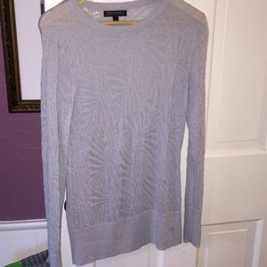 Gray Banana Republic sweater. Made w/Italian Yarn